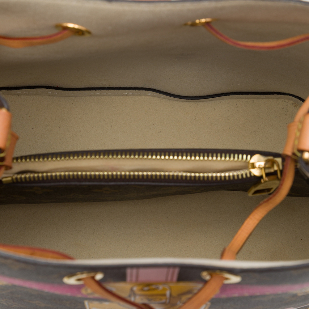 Pre-Loved Louis Vuitton Monogram Summer Trunks Neonoe - Picture 4 of 7